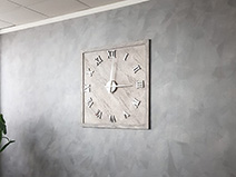 Orologio parete effetto pietra Orologio parete effetto pietra