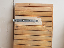 Sabbiatura persiane in legno Sabbiatura persiane in legno